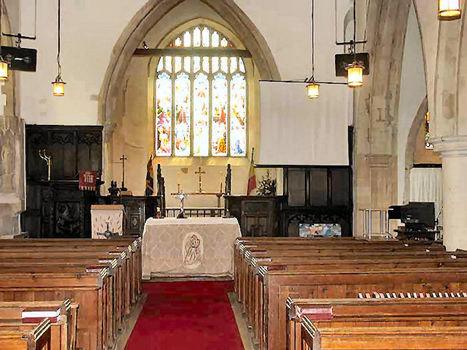 St Martin's Church, Aldington Church